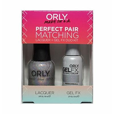 Orly - Perfect Pair Matching Lacquer+Gel FX Kit - Mirrorball - 0.6 oz / 0.3 oz