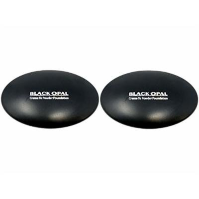 Set of 2 Black Opal True Color SPF 15 20 Au Chocolat Creme to Powder Foundation 027811021710