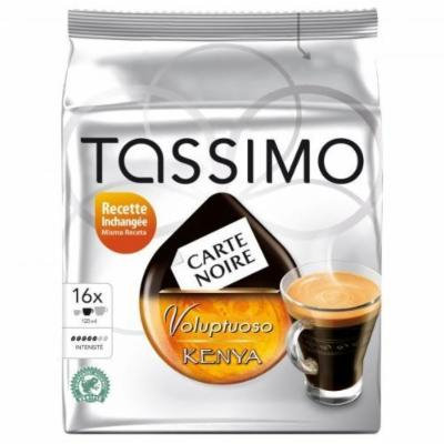 Tassimo Carte Noire Voluptuoso Kenya 16 T-Discs (pack of 5) by Tassimo