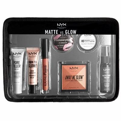 NYX PROFESSIONAL MAKEUP Matte Vs. Glow Jet Set Travel Kit