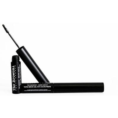 The BrowGal Instatint Hair Tinted Brow Gel with Microfibers, 01, Dark