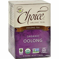 Choice Organic Fair Trade Oolong Tea, 3 Count