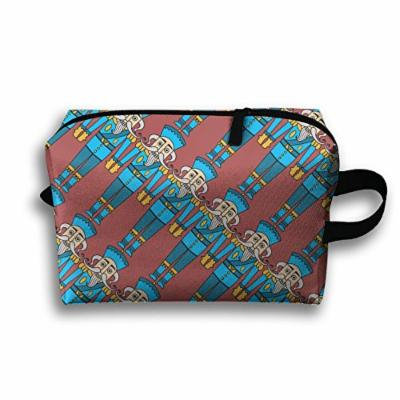 Ballet Nutcracker Pouch Makeup Cosmetic Bag Portable Makeup Pouch Space Saving For Youth