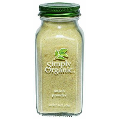 Simply Organic Onion - Organic white onion powder - 3 oz - 95%+ Organic