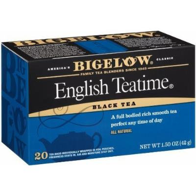 Bigelow English Teatime Tea, 20-Count Boxes (Pack of 6) by Bigelow Tea