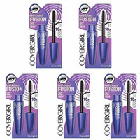 Lot of 5 CoverGirl LashBlast Fusion Mascara Black Brown 870 - 0.44 fl oz tube 022700127061