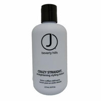 J Beverly Hills Crazy Straight Straightening Styling Lotion 8 Ounce