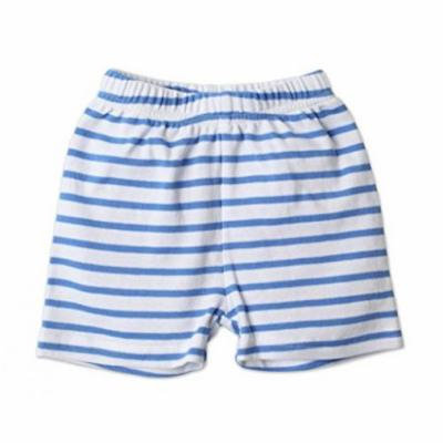 Zutano Baby Shorts- Periwinkle Breton, 6 Months