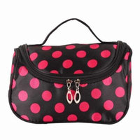 Portable Cosmetic Bag Satin Makeup Storage Bag Dot Print Travel Toiletry Bags PAGACAT