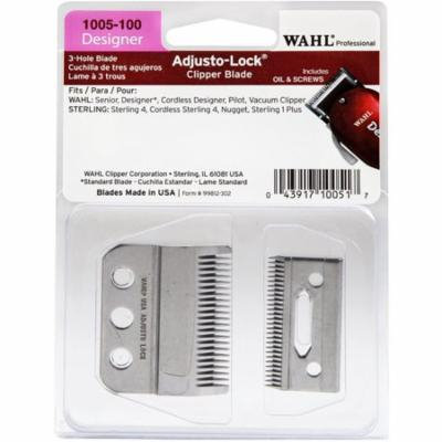 4 Pack - Wahl Professional 3-Hole Adjusto - Lock Clipper Blade 1 ea