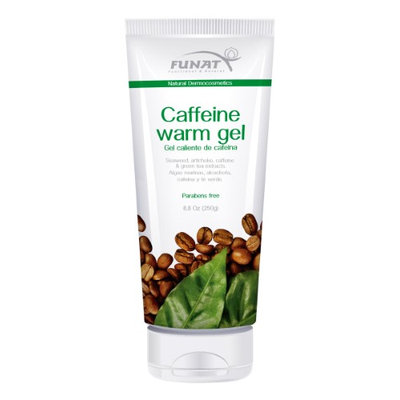 Funat Natural Fat Burner Caffeine Warm Gel Body Scrub Gel Adelgazante 250g 8.8Oz