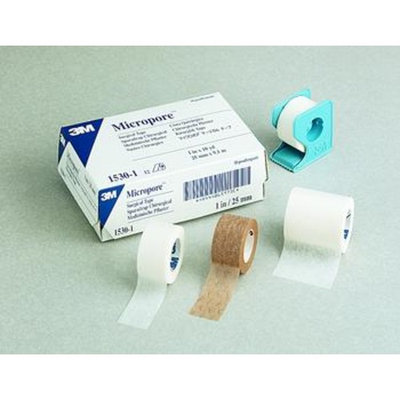 3M Micropore Medical Tape - Tan - .5in X 10 yds - 240 Each / Case