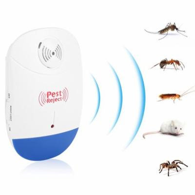 Indoor Pest Repeller, Electronic Ultrasonic Mosquito Repellent Pest Control Repeller Home Use US Plug
