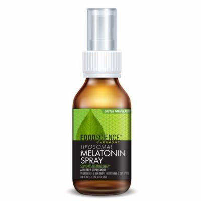 FoodScience of Vermont Liposomal Melatonin Spray, 1 Fl Oz