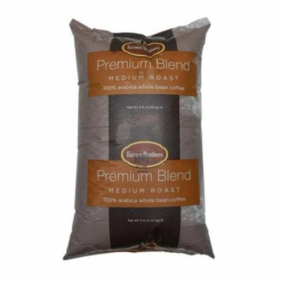 Farmer Brothers Medium Roast 100% Arabica Bean, 1/5 lb bag