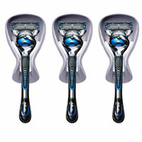 Gillette Fusion Proshield Chill 5 Blades Flexball Manual Razor - Lot of 3 - Bulk