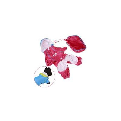 Legendog Dog Raincoat Dual Layer Breathable Dog Attire Pet Raincoat with Packing Bag for Dogs