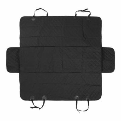 Car Rear Back Seat Carrier Cover Pet Dog Mat Blanket with Ear Waterproof Pad