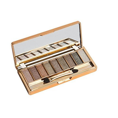 Sharemen 9 Colors Makeup Eyeshadow Palette Shimmer Eye Shadow Pallete With Cosmetic Brush