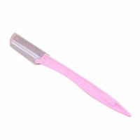 Portable Size Women Eyebrow Trimmer Makeup Trimmer Shaving Razor Blades Stainless Steel Eyebrow Hair Revomal Scraper