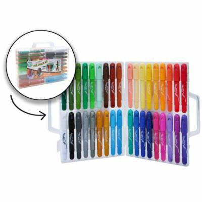 Hair Chalk Edge Blendable Hair Color Chalk Chalkers - Color Essentials Set Hair Chalk Set For Girls and Boys