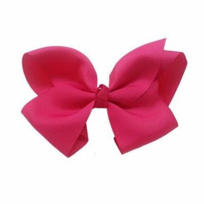 Hair Accessories - Bows For Girls, Large Bows with Alligator Clips - Grosgrain Hair Clips by CoverYourHair