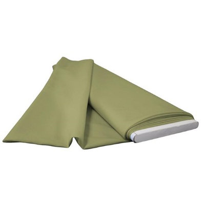 LA Linen PopBolt-5Yrd-SageDrkP39 5 Yards Polyester Poplin Flat Fold Dark Sage