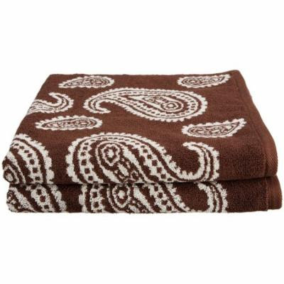 Paisley 2-Piece Bath Towel Set, Premium Long-Staple Cotton, 4 Colors