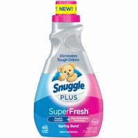 Snuggle Plus Super Fresh Liquid Fabric Softener, Spring Burst, 48.6 Fluid Ounces, 46 Loads
