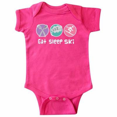 Skiing Eat Sleep Ski Sports Infant Creeper