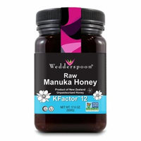 Wedderspoon 100 % Raw Manuka Honey KFactor 12, 17.6 oz, 6 Pack