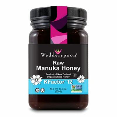 Wedderspoon 100 % Raw Manuka Honey KFactor 12, 17.6 oz, 6 Pack