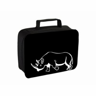 Rhino Small Travel Toiletry / Cosmetic Case with 3 Compartments and Detachable Hanger