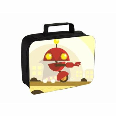 Robot Small Travel Toiletry / Cosmetic Case with 3 Compartments and Detachable Hanger