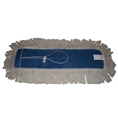 Nine Forty Industrial Strength Ultimate Cotton Floor Dust Mop Refill | Commercial Cleaner Mop Head Replacement (1 Pack, 36