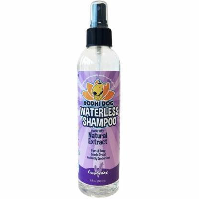 New Waterless Dog Shampoo | All Natural Dry Shampoo for Dogs or Cats No Rinse Required | 100% Non-Toxic with Natural Extract | Vet and Pet Approved Treatment - Made in USA - 1 Bottle 8oz (240ml)