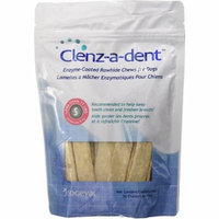 CEVA Animal Health CLE06130 Clenz-A-Dent 30 Count Rawhide Chews for Small Dogs