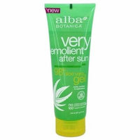 Very Emollient After Sun 98% Aloe Vera Gel - 8 oz. by Alba Botanica (pack of 6)
