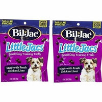 Bil-Jac Little Jacs Liver Treats,(2 Pack of 10oz)