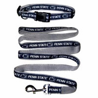 Penn State Nittany Lions Nylon Collar and Matching Leash for Pets (NCAA Official by Pets First) Size Large