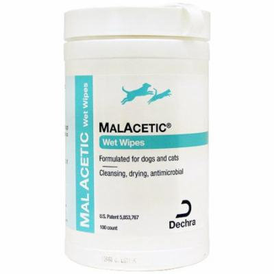 Dechra 100 Count MalAcetic Wet Wipes
