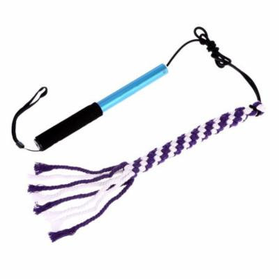 Actopus Size L Blue Extendable Perros Dog Puppy Teaser Pole Wand Outdoor Interactive Pet Dog Flirt Training Pole