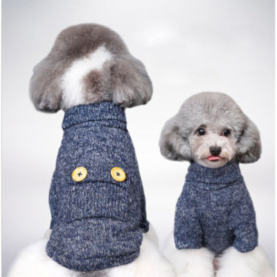 Pet Dog Warm Soft Plush Clothes Puppy Winter Sweater Apparel Jacket Coat Costume S
