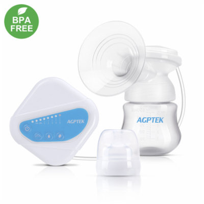 AGPTEK Electric Breast Pump Comfort Single Breastpump Breastfeeding Breast Massage