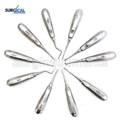 10 Dental Elevator MIX Surgical Medical Instruments