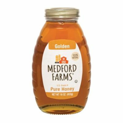 Medford Farms Honey - Golden - Case Of 12 - 16 Oz