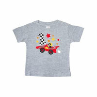 Happy 1st Birthday red racing car Baby T-Shirt