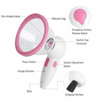 EECOO Breast Woman Health Care Vacuum Pump Cups Breast Enhancement Enlargement Beauty