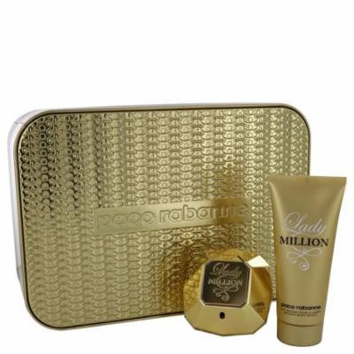 Lady Million by Paco Rabanne - Women - Gift Set -- 2.7 oz Eau De Parfum Spray + 3.4 oz Bo
