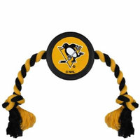 Pittsburgh Penguins Hockey Puck Dog Toy - No Size